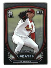 2015 Bowman Chrome #BSU-RK Rob Kaminsky Bowman Scouts' Updates