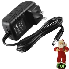 AC Adapter Power Cord For Jingle Bell Rock Santa 1998 Animated Christmas Toy