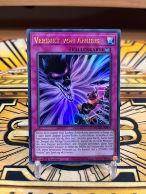 Yugioh Verdikt Von Anubis MZTM-DE009 Ultra Rare
