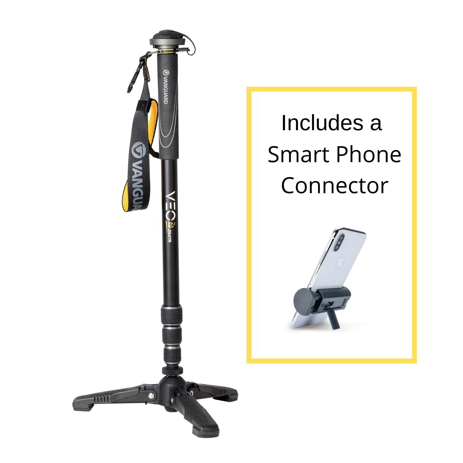 Vanguard VEO 2S AM-234TR Monopod with Folding Feet