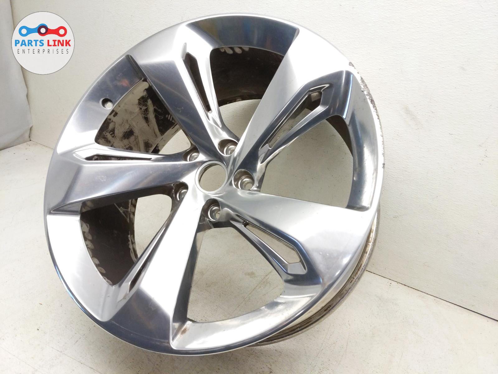 2016-23 BENTLEY BENTAYGA LEFT WHEEL 22X10 MIRRORED 5 SPOKE 22" 5x130 pattern
