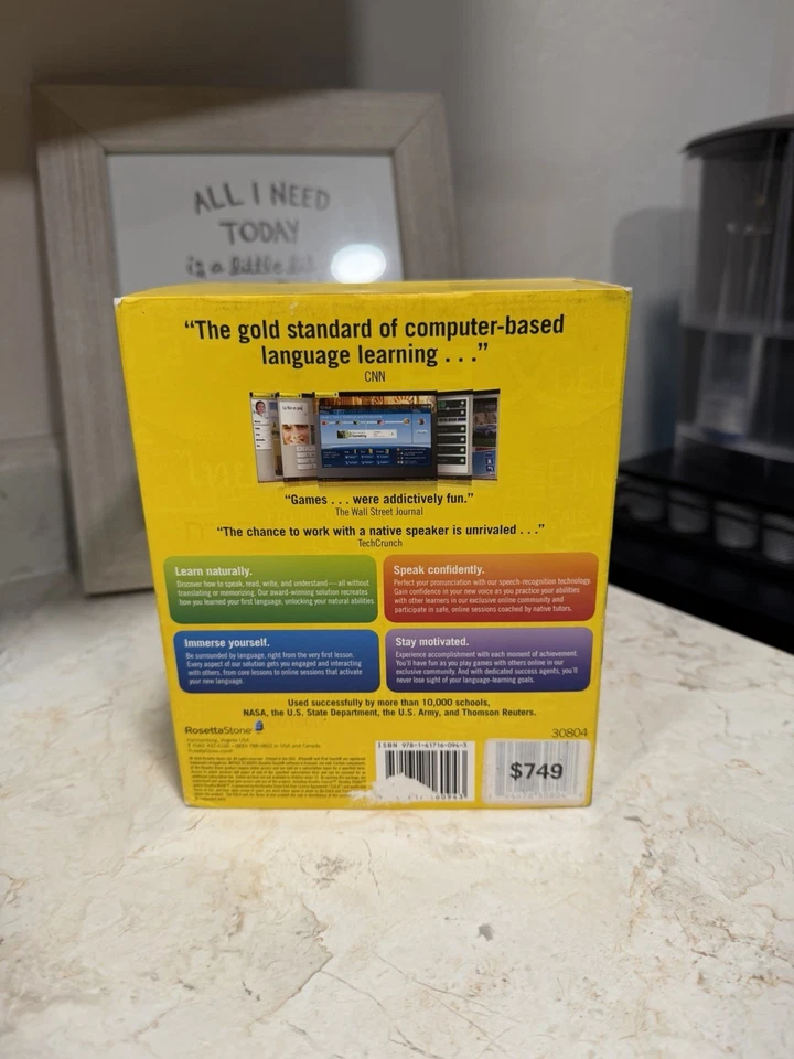 Rosetta Stone Spanish Level 1-5 Complete - Image 3 of 3