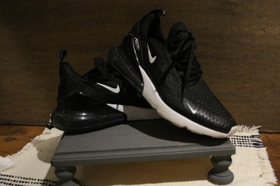 Nike Air Max 270 Black White Men's Athletic Sneaker size 8