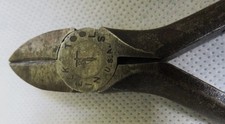 Vintage KLEIN TOOLS No. 202-5 - 5-1/2" Diagonal Side Cutters Pliers USA Tool