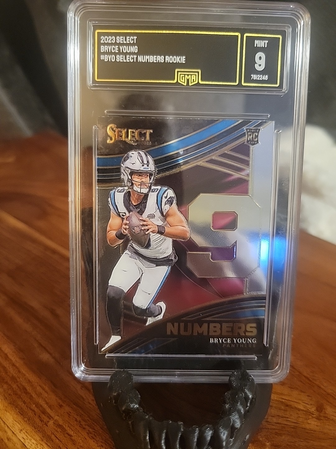 2023 Panini Select - Select Numbers Bryce Young #NMB-BYO Silver Prizm (RC)