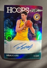 2019-20 Panini NBA Hoops Premium Stock - Hoops Ink T.J. Leaf #HI-TJL (AU)