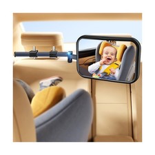 Baby Car Mirror, Stretchable 360  Caring Baby Mirror for Car Seat R... Fast