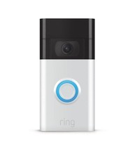 Ring 1080p Wireless HD Video Doorbell - 8VRASZ-SEN0 WiFi (Satin Nickel)  New*