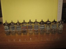 (10) NOS to Strong Mullard Amperex Telefunken...