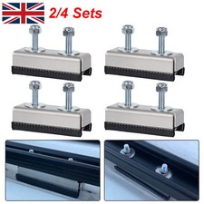 2/4Sets Roof rail fixing brackets For Fiat Ducato Boxer Relay 2007 on rail solar