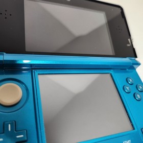 Nintendo 3DS Handheld Console - CTR-001 (USA) - Aqua Blue - w/ Charger & Case