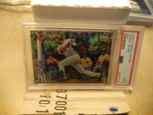 Derek Jeter [SSP] #50 2020 Topps Chrome card
