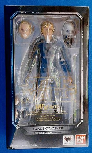 Bandai S.H.Figuarts Luke Skywalker (Episode VI) – Star Wars Episode 6 Return Of The Jedi Actionfigur, Ca. 14 Cm, Beweglich