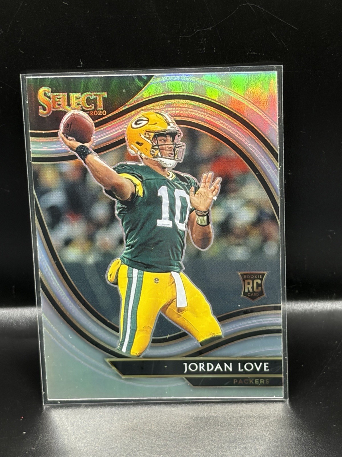 2020 Select Jordan Love RC Silver Prizm Rookie Field #347 Packers
