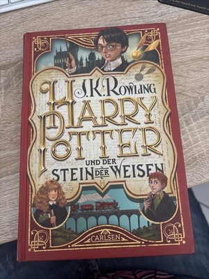 Harry Potter 1 und der Stein der Weisen von J. K. Rowling (2018, Gebundene...