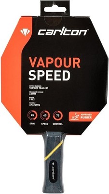 Carlton Vapour Speed - Tischtennisschläger - ITTF Approved - 5-lagig Erwachsene Tischtennis