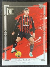Illia Zabarnyi 2023-24 Panini Impeccable Premier League Silver Base RC /62 #61
