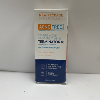 AcneFree Severe Acne Spot Treatment Terminator 10 with 10% Benzoyl Peroxide