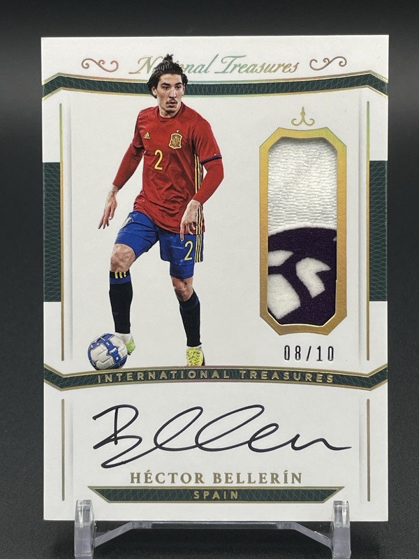 2018 National Treasures - Hector Bellerin 8/10 International Treasures  - Spain