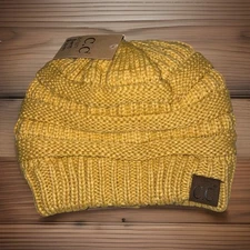Adult Mustard CC Beanie One Size