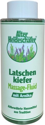 4x Alter Heideschäfer  Latschenkiefer Massage-Fluid mit Arnika a´0,5l