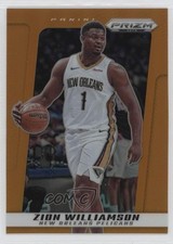 2024-25 Panini Prizm Deca Orange Prizm /49 Zion Williamson #95 18yk