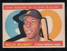 1960 Topps Willie McCovey RC All-Star #554 Hi# - Giants - ExMt/NM - C9545