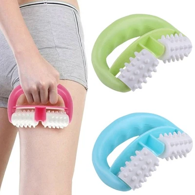 Cellulite & Muscle Massage Roller – Dual-Wheel Handheld Massager Roller - Image 1 of 4