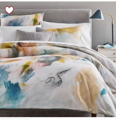 West Elm Asha King Duvet Set