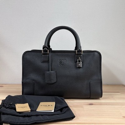Dead Stock LOEWE Amazona 36 Handbag Black