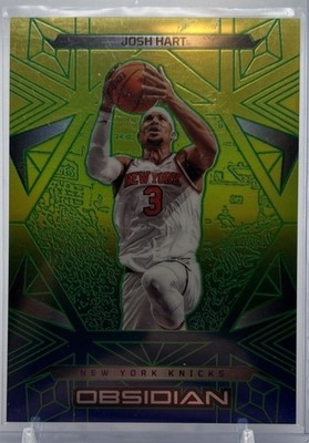 2024-25 Obsidian Basketball Josh Hart Electric Etch Caldera Flood #136 SSP