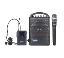 Hisonic HS122B-HL Rechargeable Portable PA Public Address System with Bui...