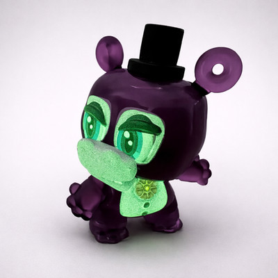 Funko Mystery Minis FNAF Mr Hippo Glow in the Dark 1/24 Pizza Simulator Figure