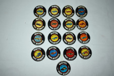 Vintage Hot Wheel 17- Red Line Badge Buttons