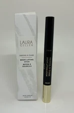 LAURA GELLER Define -N- Tame Brow Lifting Stick CLEAR + brush 0.04 oz 1.1 g NIB