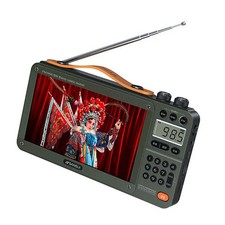 F51 Retro Video Radio Bluetooth Speaker Portable Band FM/MW/SW Radio Mp35228