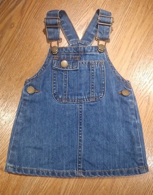 Next Mädchen blau Denim Schürze 6-9 Monate