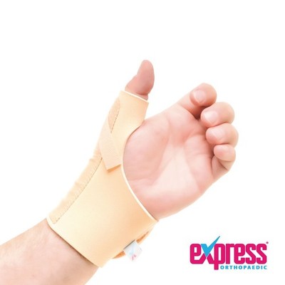 Daumenschiene Stützbandage Spica links rechts De Quervain Arthritis NHS UK