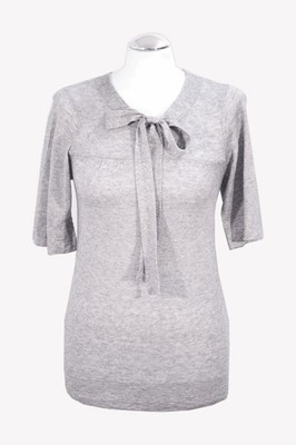 French Connection Damen Pullover Gr. 34 (XS) Grau Pullover Langarm