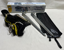 PENNINE LEISURE SUPPLIES : Awning Tie Down Kit With Reflective Bands - In Vgc