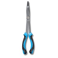 Lmab LöSezange Gebogen / Bent Nose Pliers / 28 Cm