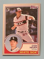 2021 Topps Archives 1983 Topps Codi Heuer RC #175 Chicago Silver /99
