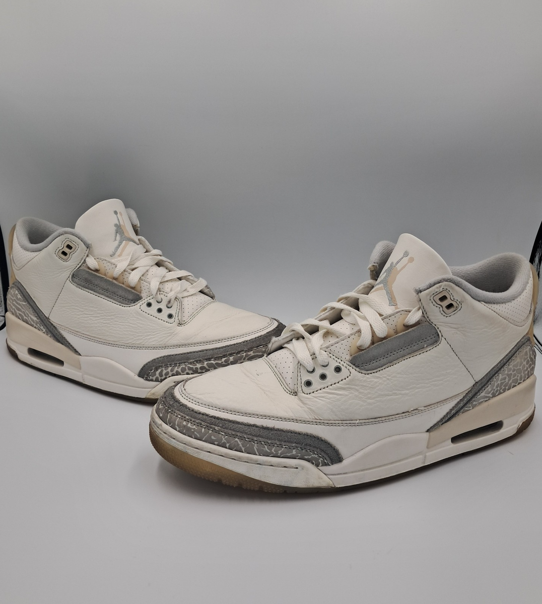 Size 12 - Jordan 3 Retro Craft Ivory - FJ9479-100 - RETAIL $195 | eBay Size 12 - Jordan 3 Retro Craft Ivory - FJ9479-100 - RETAIL $195 | eBay