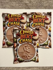 Omega BERT Chase Lot of 3 TRADERBEA Sealed Unopened Bags with NGC Slabs