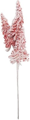 Clayre & Eef 66660 Weihnachtsdekoration Rot Weiß 10x6x54 cm