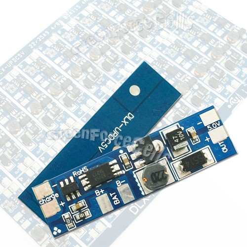 1 x PCB Li-ion Lipo Battery 3.7V step up Convert to Output Power DC 5V DLX-UPDC