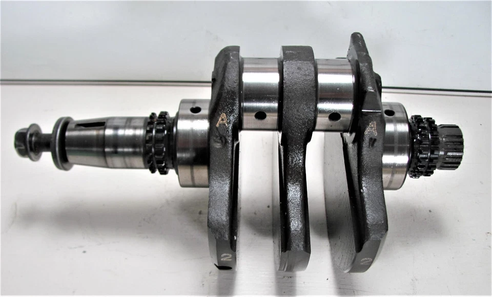 Honda Shadow VT750 DC CD Ace Deluxe Spirit 2001-2007 cigüeñal fabricante de equipos originales VT 750 Foto 4 de 4