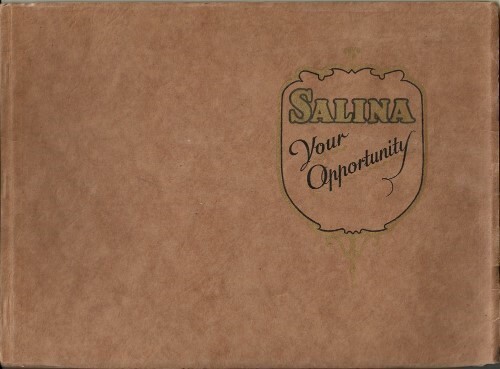 SALINA KANSAS YOUR OPPORTUNITY 1929 COC SALINE COUNTY KS PROMO BROCHURE BOOKLET