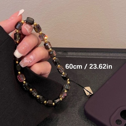 Handmade Beaded Chain Mobile Phone Jewelry Pendant Drop-resistant Strap Antilost - Zdjęcie 8 z 8
