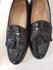 Johnston & Murphy 10.5 Men's Black Tassell Leather Dress Shoes — photo 8